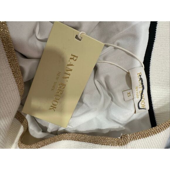 Ramy Brook Ronda Striped Knit Tie-Waist Midi-Dress Size XS $595 - Picture 10 of 10